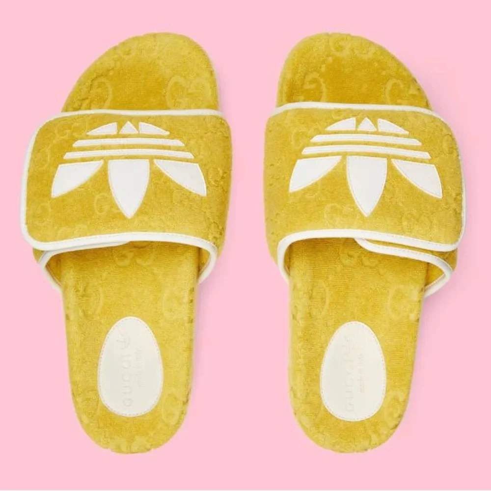 NWT Adidas X Gucci slippers - Picture 5 of 6